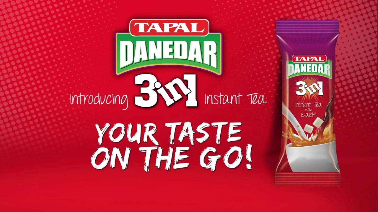 Tapal Danedar - Instant Tea 3In1, (Elaichi) Cardamom (2 Pack), 20 Sachets