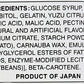 Kasugai Yuzu Gummy Candy 3.59Oz