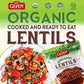 Gefen Organic Ready to Eat Lentils 16.9oz (6 Pack)