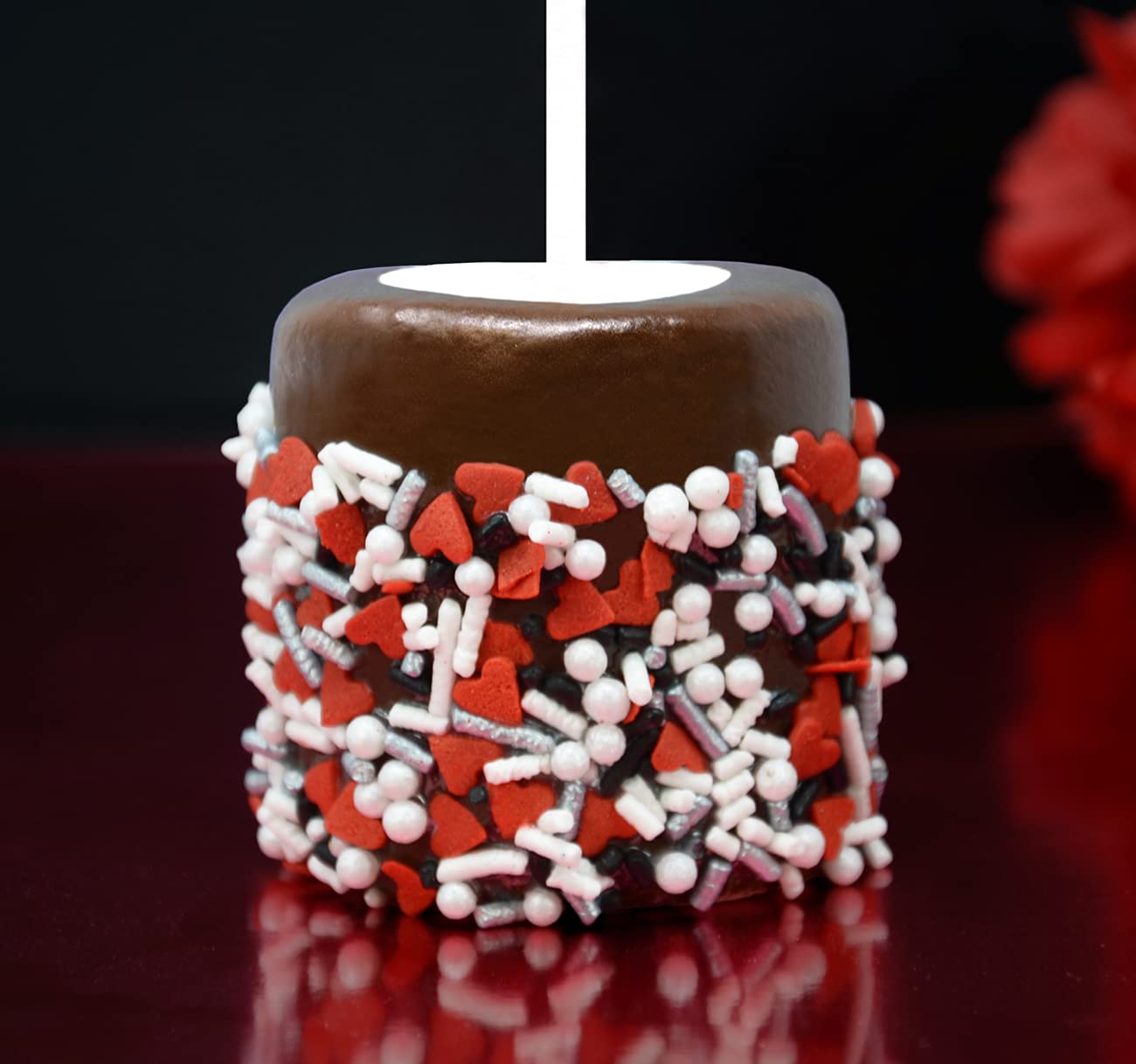 Mystic Sprinkles Wonderland Sprinkle Mixes (Queen Of Hearts 2.8Oz)