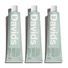 Davids Fluoride Free Toothpaste, Teeth Whitening, Antiplaque, Sls (Sulfate) Free, Promotes Enamel Health, Mouth & Gum Detox, Ewg Verified, Natural Peppermint, 5.25Oz (3 Pack)