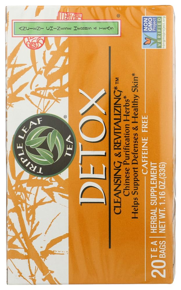 Triple Leaf Detox Tea - 20 Bags (Pack Of 2)