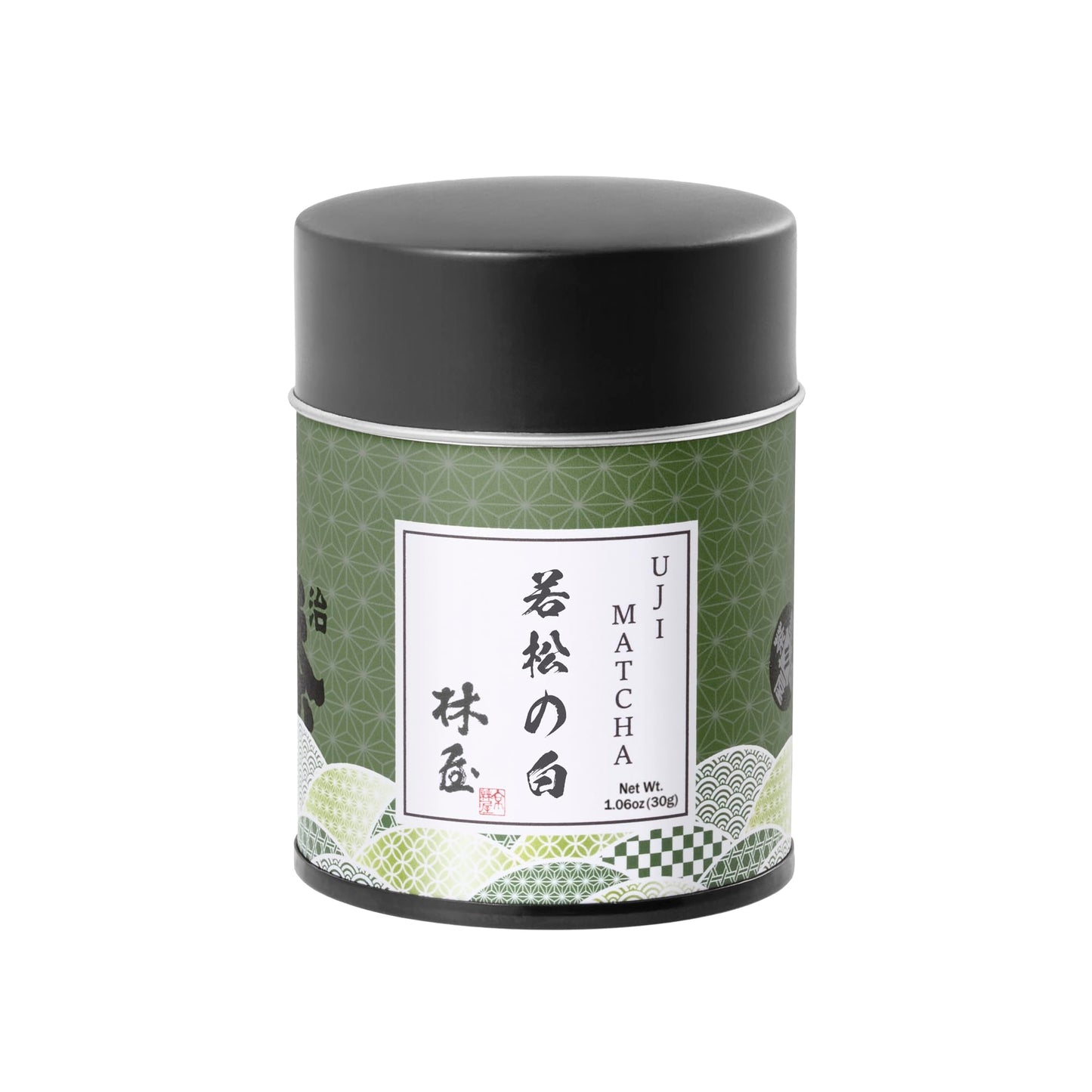 HAYASHIYA Matcha Powder - Wakamatsu - Kyoto Uji Ceremonial Grade, First Harvest Authentic Japanese Matcha Green Tea Powder (30g 