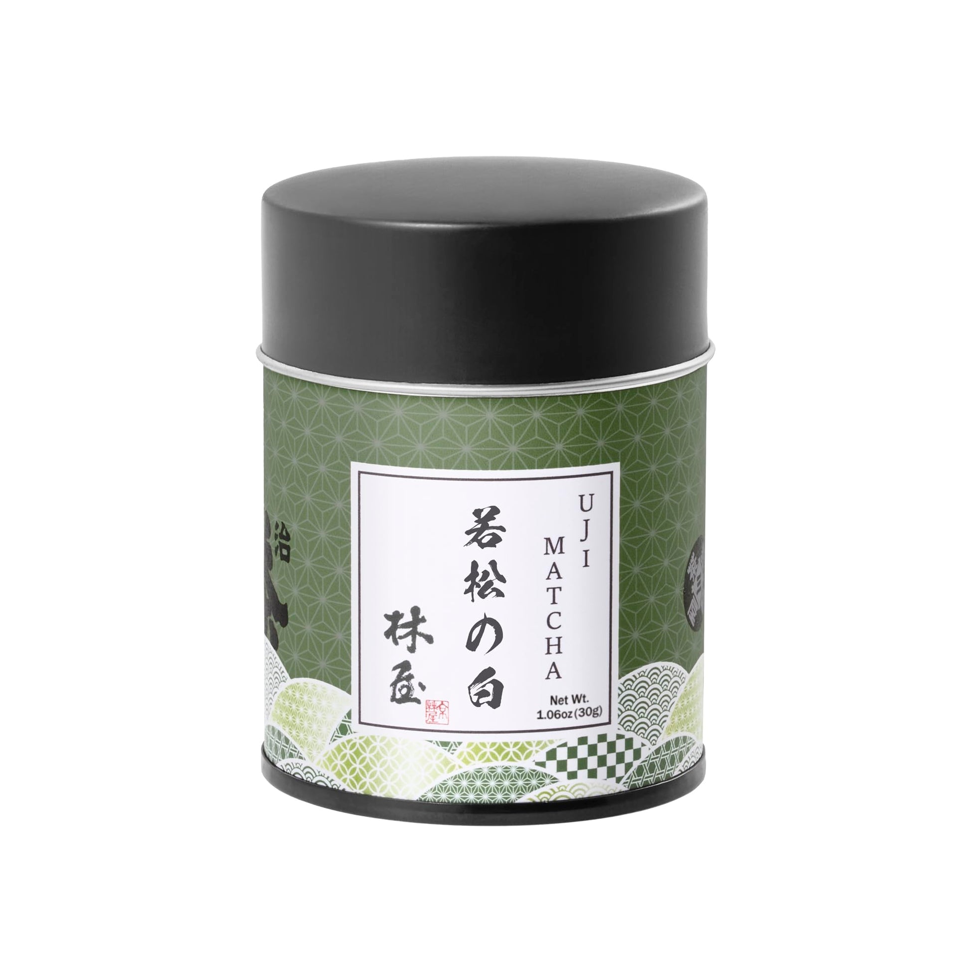 HAYASHIYA Matcha Powder - Wakamatsu - Kyoto Uji Ceremonial Grade, First Harvest Authentic Japanese Matcha Green Tea Powder (30g 