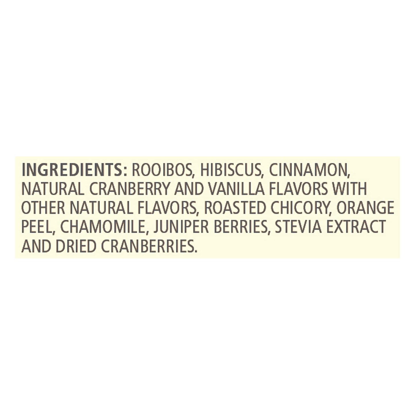 Celestial Seasonings Herbal Tea, Cranberry Vanilla Wonderland, 18 Count (Pack of 6), Natural Flavor