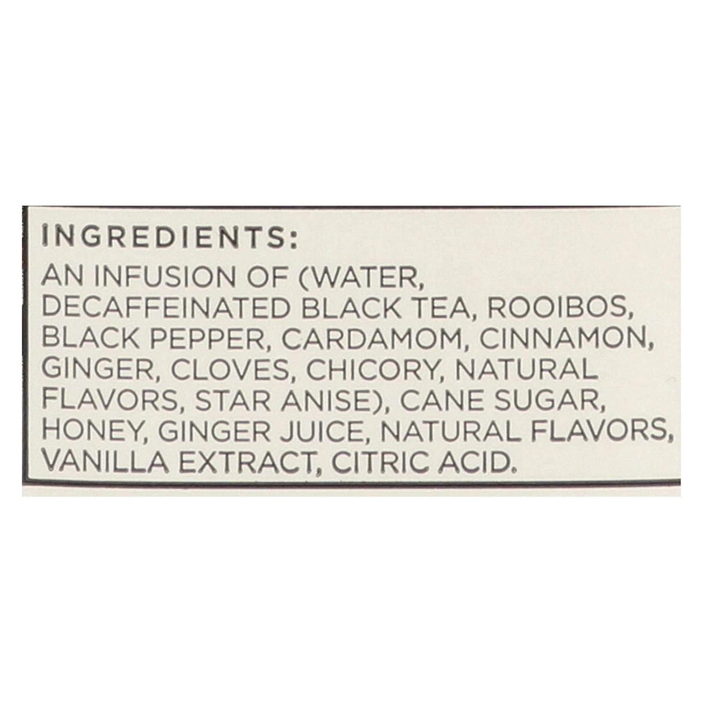 Tazo Chai Decaffeinated Tea Latte Liquid Concentrated Tea, Three (3) Count 32-Ounce Packs