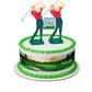 Cakesupplyshop Celebrations Male Golfer Figurine Cake Decoration Topper -2Pack