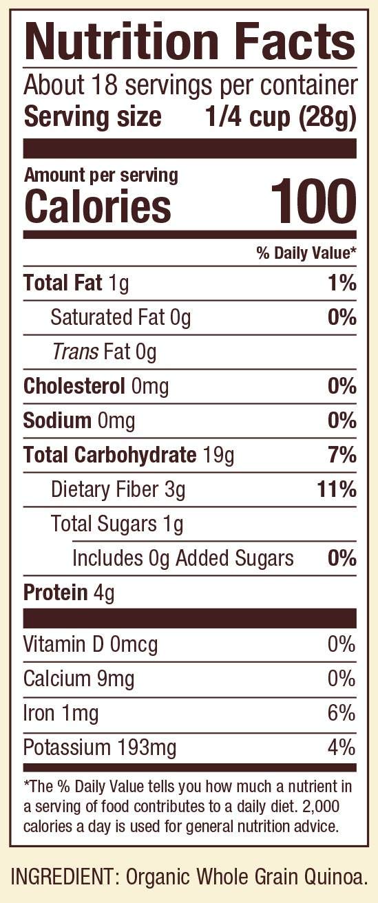 Bobs Red Mill Organic Quinoa Flour 18 Ounce