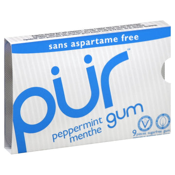 Pure Mints Gum Gum Peppermint 9 Pc