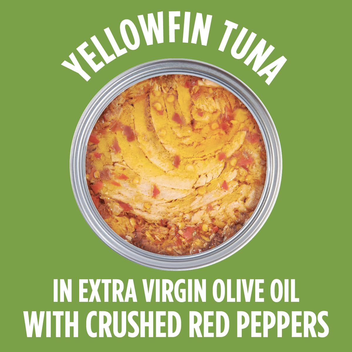 Starkist E.V.O.O. Solid Yellowfin Tuna With Crushed Red Peppers And Extra Virgin Olive Oil, 4.5 Oz Can