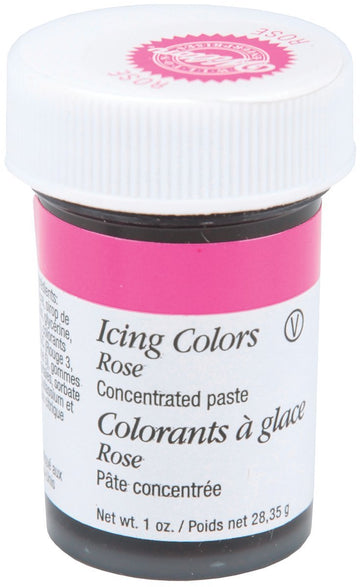 Wilton Rose Icing Color, 1 oz. - Pink Food Coloring
