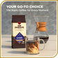 Don Franciscos Blueberry Flavored Ground Coffee, 100% Arabica Beans, 3-Pack of 12 oz Bags