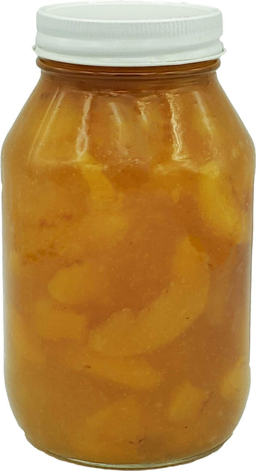 Amish Pie Filling No Sugar Added Peach- Two 32 Oz Jars
