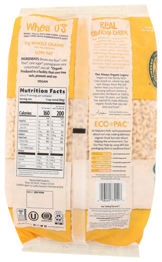 Natures Path Whole Os Eco Pac (6X26.4Oz )
