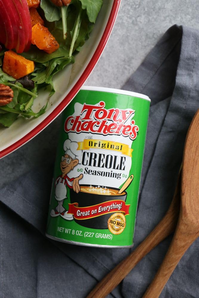 Tony Chacheres Creole and Cajun Seasoning Canisters (2 Pack + Packet) (2 Pack  Original)