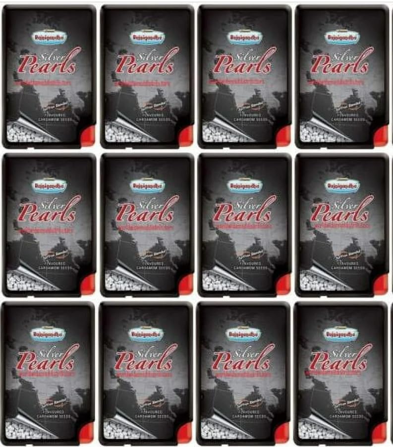 TAM Creatio RG Silver Pearls Mouth Freshener, Premium Quality, Pack of 12