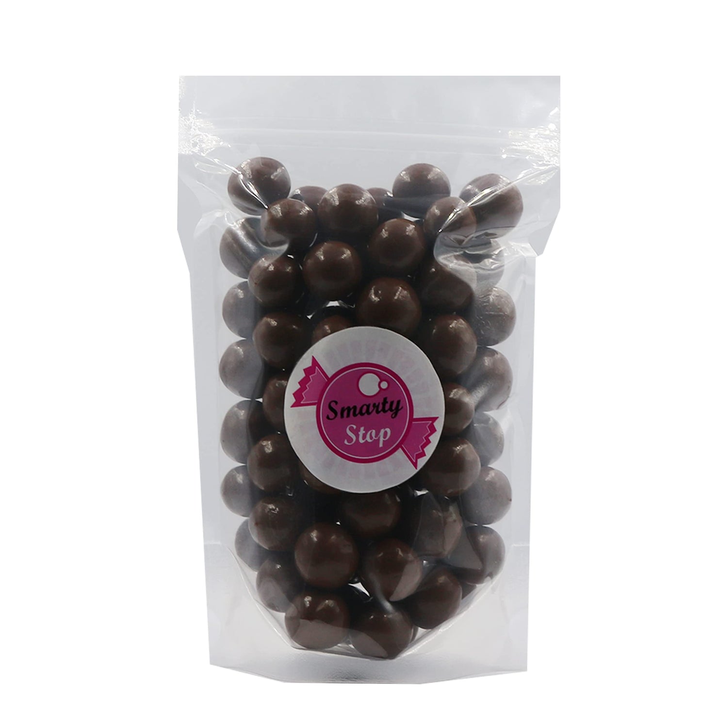 Smarty Stop Gourmet Chocolate Covered Malt Balls Candy (Milk Chocolate, 1 Pound (Pack of 1))
