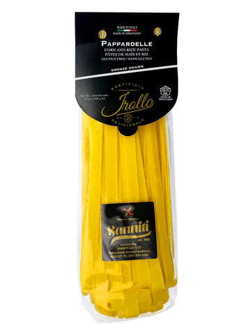 Sanniti Artisanal Gluten Free Pasta di Gragnano Imported From Italy, 17.6 oz (Pappardelle)