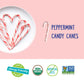 Yumearth Organic Candy Canes - Individually Wrapped Full Size Peppermint Candy Canes - Allergy Friendly, Non Gmo, Gluten Free, V