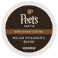 Peets Coffee Major Dickason Blend Single Cup Coffee, 40 Count for Keurig K-Cup Brewers