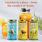 The Republic of Tea Keto-Friendly Sweet Iced Black Tea, 8 Quart-Sized Pouches, Naturally Caffeinated