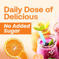 Dr. Smoothie 100% Crushed Orange Tangerine - No Added Sugar, Made With Real Fruits/Fruit Juice - Vegan, No Artificial Colors Or