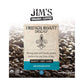 Jims Organic Coffee French Roast Decaf Whole Bean Dark Roast 11oz 100% Arabica USDA Organic Kosher Swiss Water Process