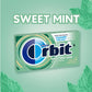ORBIT Sweet Mint Sugar Free Back to School Chewing Gum, 3 Ct Packs (Pack of 2)