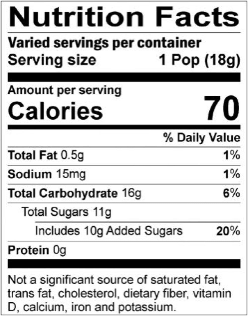 Caramel Apple Pops 48 Count