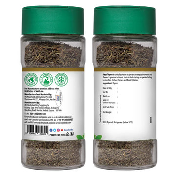 Keya Thyme Leaves Dried Herb Seasoning,17Gm