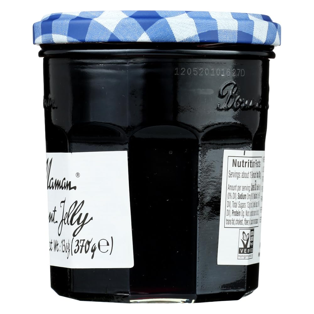 Bonne Maman, Jelly Black Currant, 13 Oz, (Pack Of 6)