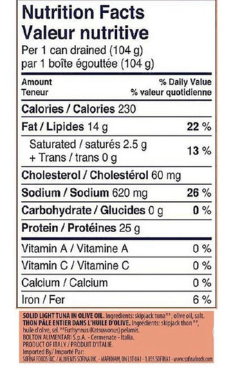 Rio Mare Tuna In Olive Oil 160G - Pack Of 4