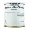Military Surplus Freeze Dried Shredded Mozzarella Cheese - #10 Can - 32 oz - 25+ Year Shelf Life - Emergency Survival Food - Lon