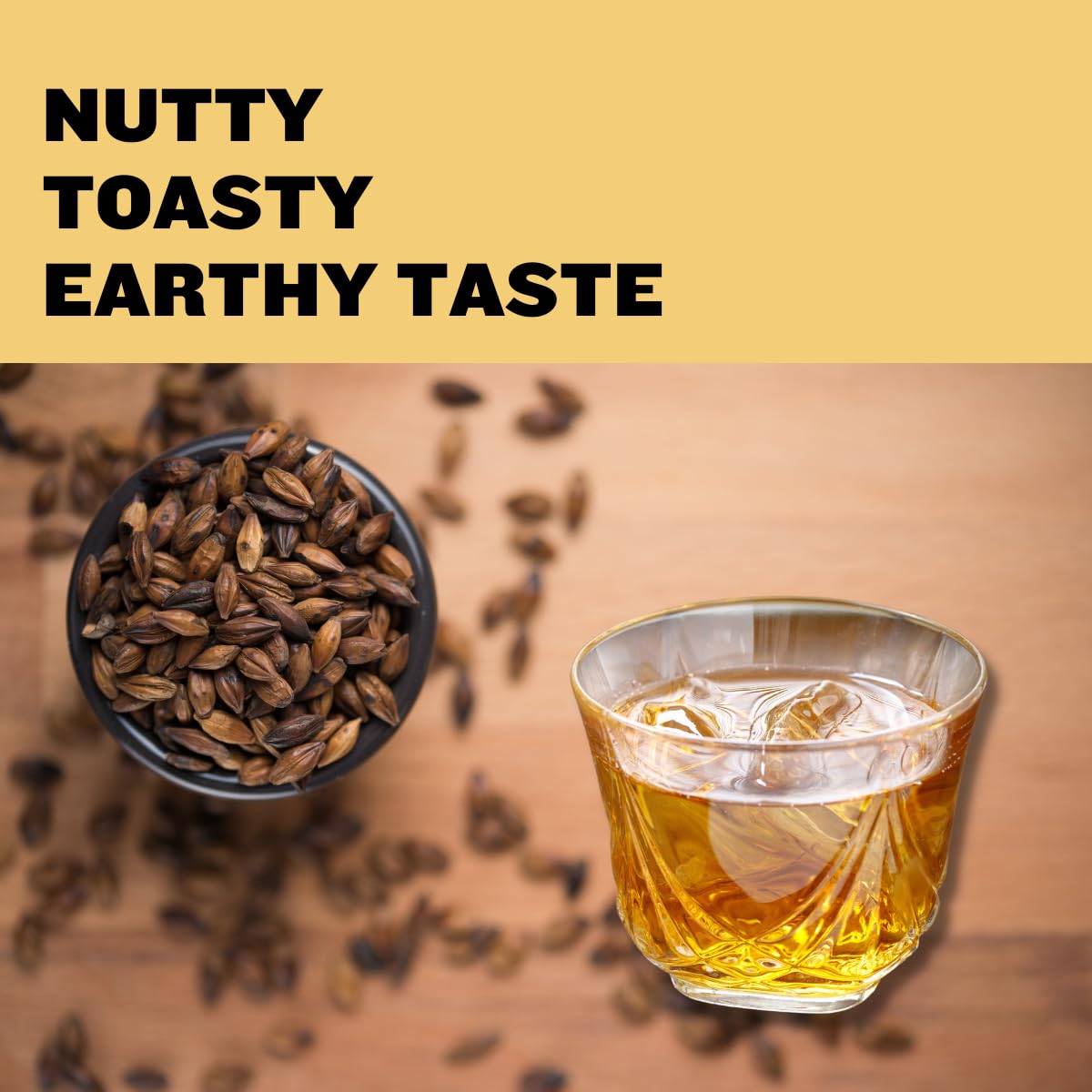 Premium Korean Roasted Barley Tea (400g) - UNHA'S ASIAN SNACK BOX, Healthy Mugicha & Boricha, Hot or Cold Beverage, Zipper Bag, Brown