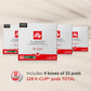 Illy Coffee K Cups for Keurig – Classico Roast, Mild Flavor – 32 Count (Pack of 4)