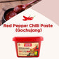 Box Of Life Cj Red Pepper Chilli Paste (Gochujang) 500G & Soybean Paste (Doenjang) 500G Korean Cooking Bundle Set