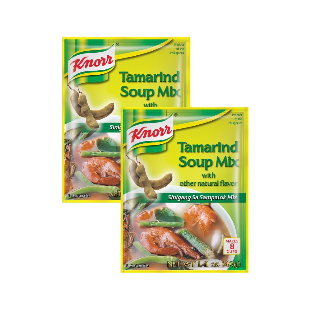 Knorr Tamarind Soup Mix, Sinigang sa Sampalok, 1.41oz (Pack of 2)
