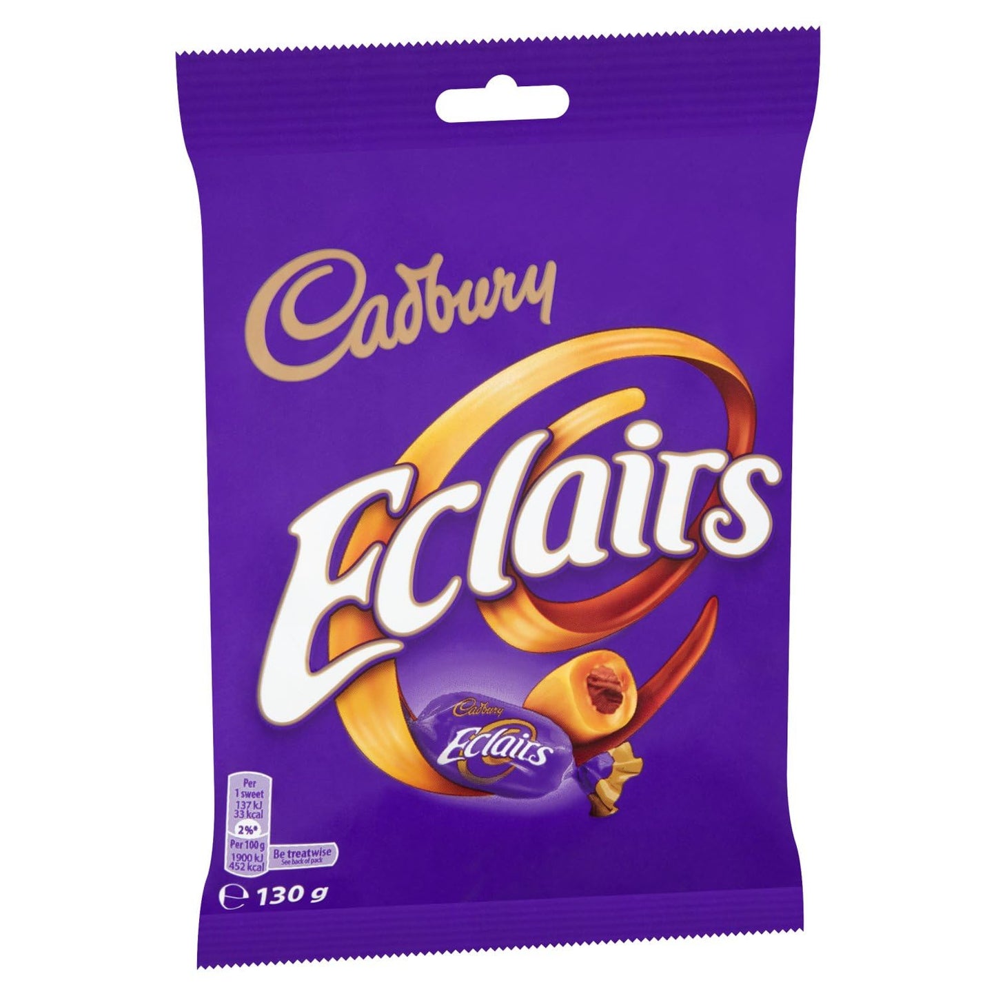 Cadbury Chocolate Eclairs 130g Bag