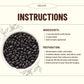Mountain High Organics - 40 Lbs, Certified Usda Organic Dry Black Beans In Bulk, Non-Gmo, Vegan, Whole Dried Black Beans, Plant
