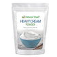 Z Natural Foods Heavy Cream Powder - Nutrient-Dense, Keto-Friendly, Gluten-Free, 1 lb, White