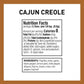 Spice Hunter Cajun Creole Seasoning Blend, 1.9-Ounce Jar (Pack Of 6)
