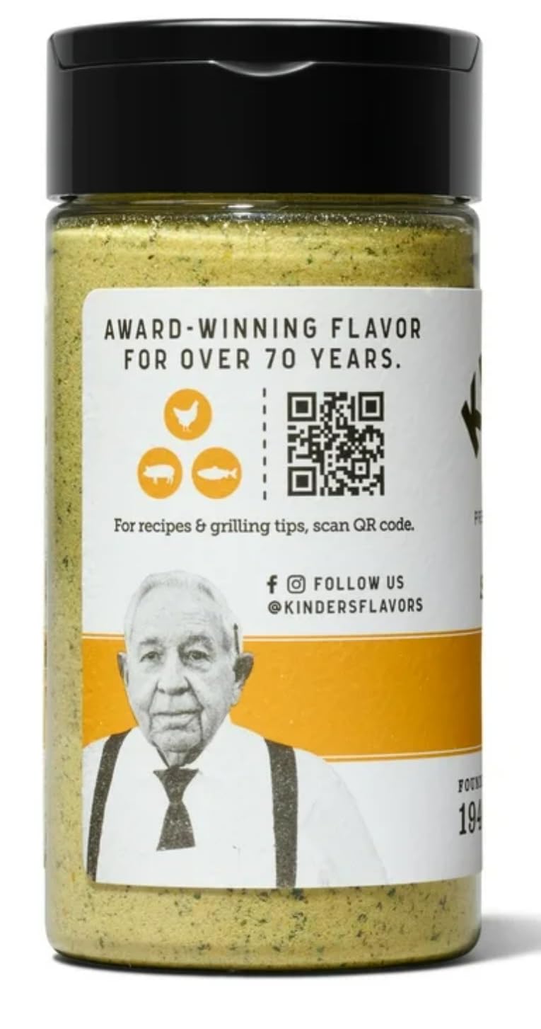 Kinder'S Premium Quality Honey Mustard Seasoning, 6.2 Oz