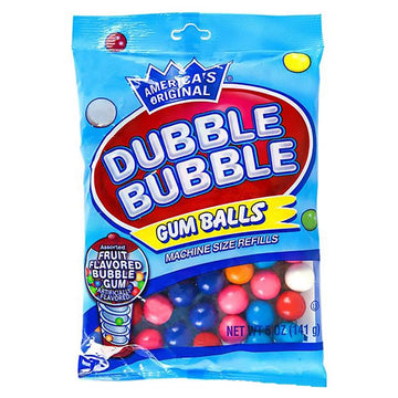 Fruidles Fruit Flavored Gum Balls, Machine Size Refills, Kosher Certified Parve, 5Oz Bag (Pack Of 2)