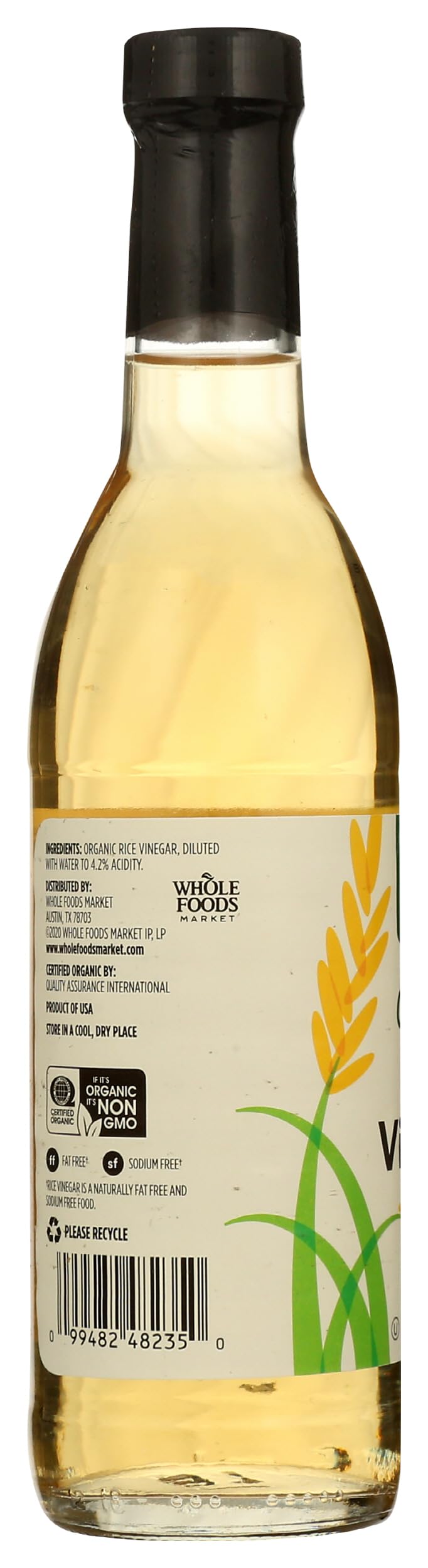 365 by Whole Foods Market, Organic Rice Vinegar, 12.7 fl oz, 12.7 fl oz