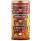 The Republic of Tea Harvest Stackable Tea Tin Autumn Assortment 36 Tea Bags 12 Count Pack of 3