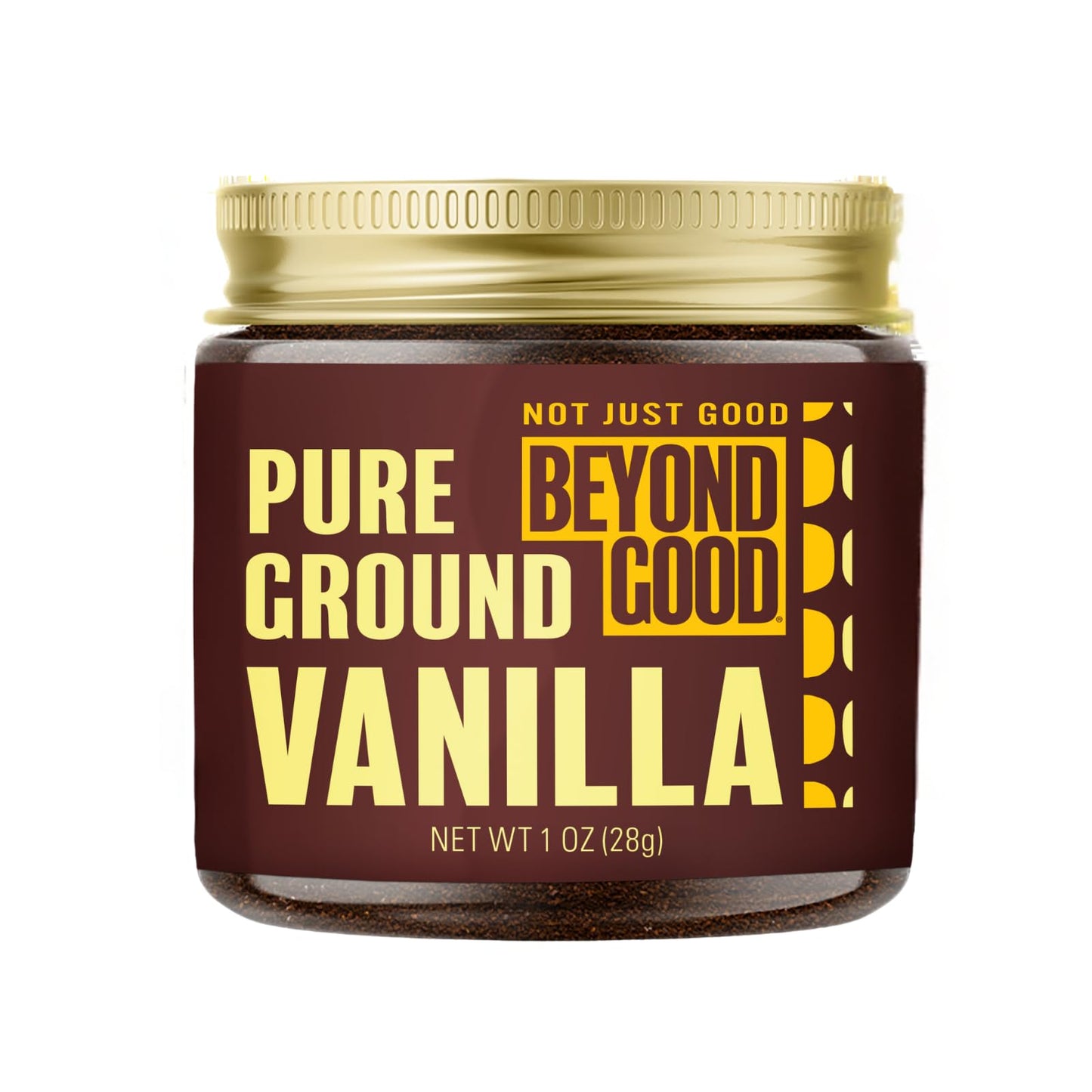 Organic Pure Ground Vanilla Powder | Pure Madagascar Grade A Ground Vanilla Beans for Bakers  Chefs  Ice Cream Makers  and Home Cooks | Beyond Good Vanilla