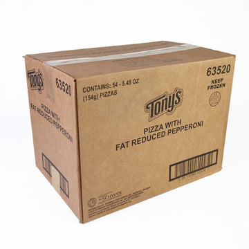 Schwans Tonys Pepperoni Par Baked Pizza, 5.45 Ounce -- 54 per case.