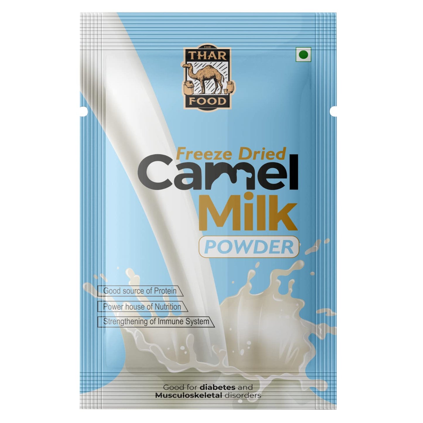 THE THAR FOOD Camel Milk Powder  Camel Milk Powder For Height Growth  Freeze Dried 20gms