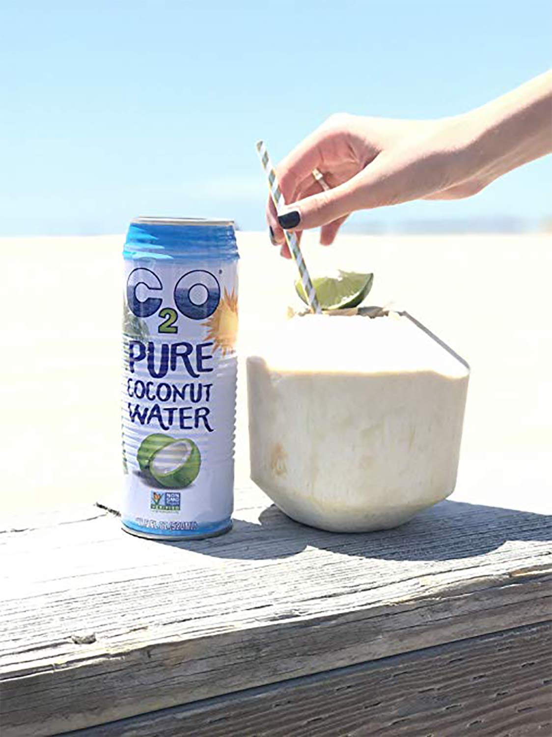 C20, Coconut Wtr Pure, 17.5 Oz, (Pack Of 12)