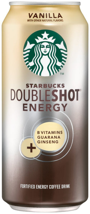 Starbucks Double Shot Energy Drink, Vanilla, 12 Count